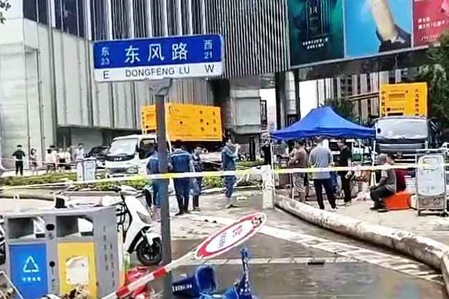 开云手机入口站官网-开云(中国)排涝突击队在排涝现场
